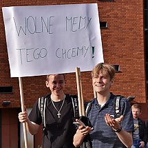 Galeria - Protest w obronie wolności Internetu, 30 czerwca 2018 r./fot. Anna Kopeć