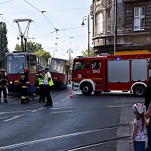 Galeria - Wypadek tramwajów, Bydgoszcz 18.09.2018 r./fot. Anna Kopeć