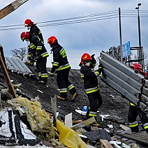 Galeria - Wybuch gazu przy ul. Łowickiej/4 lutego 2018 r./fot. Artur Żywociński (Bydgoszcz998)