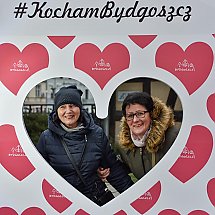 Galeria - Kocham Bydgoszcz, akcja walentynkowa, 14 lutego 2019 r./fot. Anna Kopeć