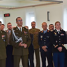 Galeria - Uroczystość zmiany dowódcy Centrum Szkolenia Sił Połączonych NATO w Bydgoszczy, 11 lipca 2019 r./fot. Anna Kopeć