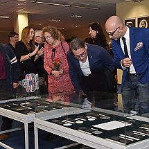 Galeria - Otwarcie wystawy medali Michała Kubiaka, Biblioteka UKW, 3 października 2019, fot. Anna Kopeć