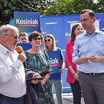 Galeria - Władysław Kosiniak-Kamysz w parku Wincentego Witosa, 23 czerwca 2020 roku/fot. Anna Kopeć