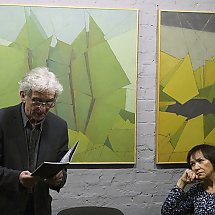 Galeria - Wystawa malarstwa Kazimierza Drejasa i prezentacja poezji Jana Wacha. /fot. Jacek Kargól