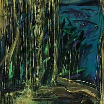 Galeria - Wojciech Nadratowski, Jezioro II, akryl,  płótno, 100x70 cm,  2022
