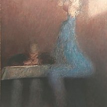 Galeria - Stanisław Matuszczak bez tytulu olej 46x54 cm 1960