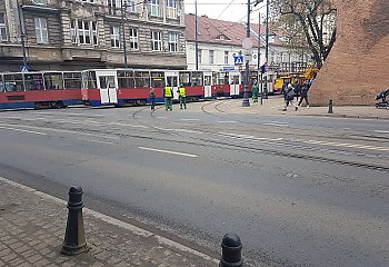 Awaria sieci na Gdańskiej. Ruch tramwajów wstrzymany