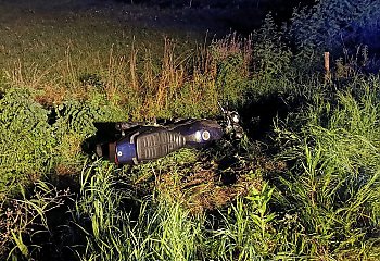 Śmiertelny wypadek w Józefkowie. Nie żyje 21-letni motocyklista [ZDJĘCIA]