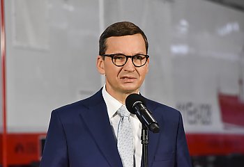 Premier Morawiecki w Bydgoszczy: Pesie groziła upadłość, dzisiaj to diament polskiego przemysłu