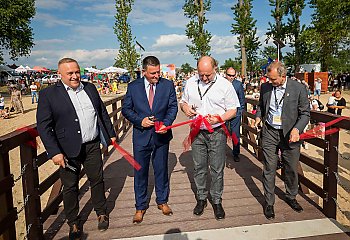 Plaża w Rogowie oficjalnie otwarta