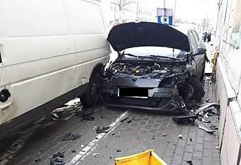 Wypadek na placu Poznańskim [ZDJĘCIA]