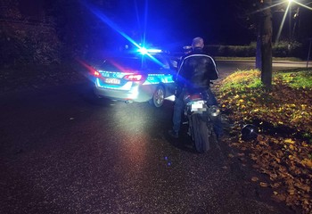 Ucieczka z pościgiem w Unisławiu: 13-letni brak badań technicznych powodem szaleńczej jazdy motocyklisty!
