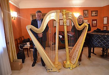 Nowe harfy, piękne brzmienie w Filharmonii Pomorskiej