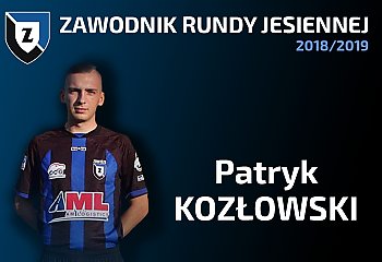 Patryk Kozłowski zawodnikiem rundy jesiennej Zawiszy
