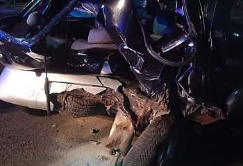 Groźny wypadek na DK25 w miejscowości Januszkowo