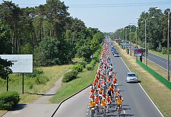 Peleton rowerzystów pojedzie do Ostromecka