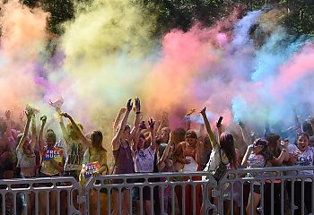 Holi Festival, czyli Święto Kolorów w Myślęcinku  [FOTORELACJA]