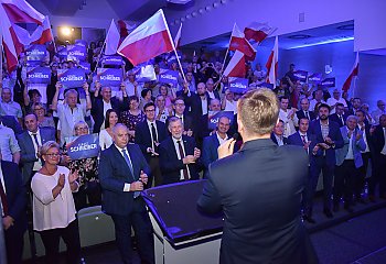 PiS zapowiada bój o Polskę. W Bydgoszczy odbyła się konwencja Łukasza Schreibera [ZDJĘCIA]