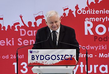 Kaczyński w Bydgoszczy: Odbudowaliśmy polską demokrację [WYBORY 2019]