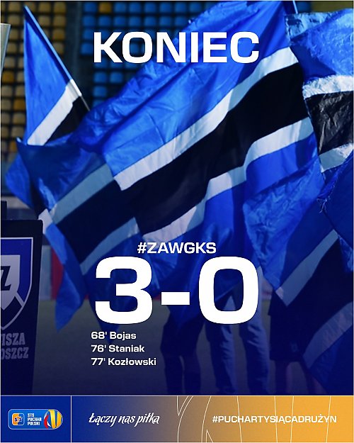 Zawisza idzie po puchar. Wygrał i jest już w gronie szesnastu najlepszych w Polsce