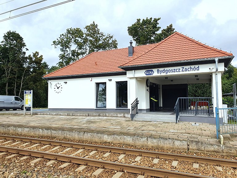 Dworzec Bydgoszcz Zachód otwarty dla podróżnych