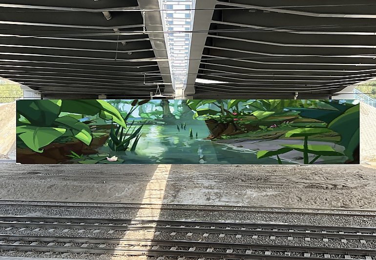 Powstaną murale z bajkową zielenią pod nowymi wiaduktami