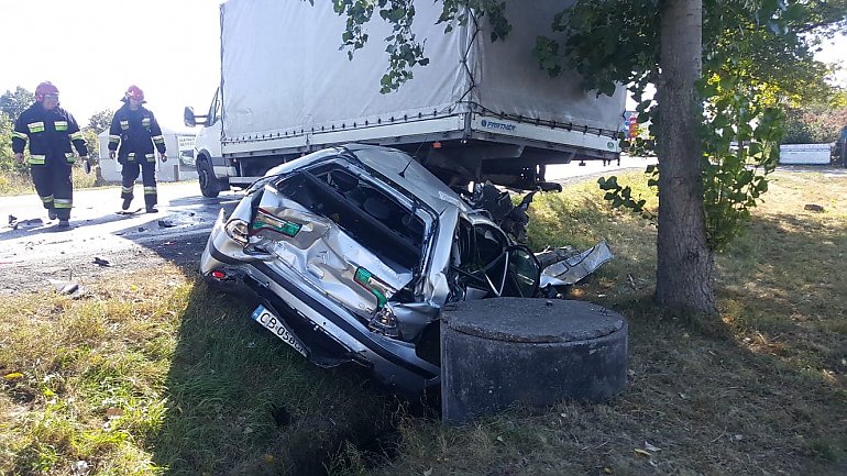 Pięć samochodów zderzyło się w Osielsku