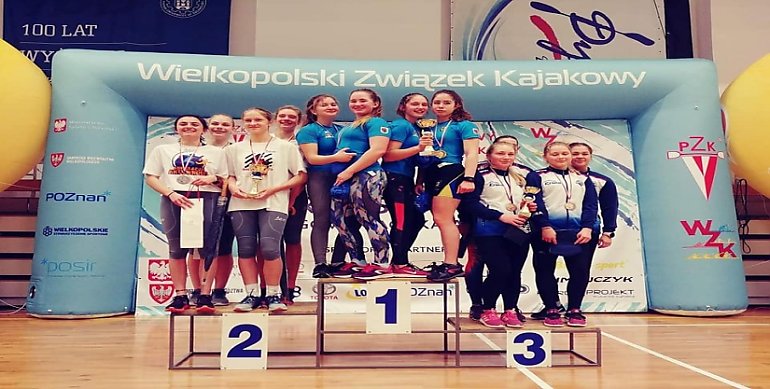 Grad medali młodych kajakarzy Zawiszy Bydgoszcz