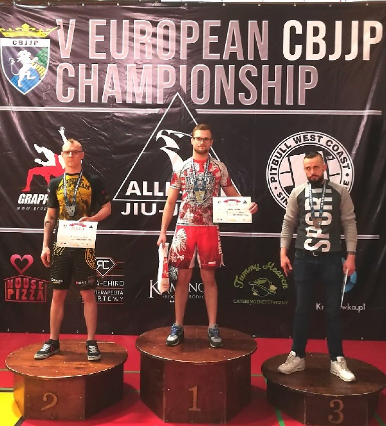 Pięć medali mistrzostw Europy naszych wojowników w brazylijskim jiu-jitsu