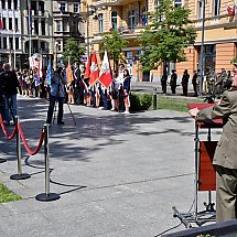 Galeria - Uroczystość pod Pomnikiem Wolności, 8 maja 2018 r., /fot. Anna Kopeć