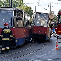 Galeria - Zderzenie tramwajów, Bydgoszcz 18.09.2018 r./ fot. Anna Kopeć