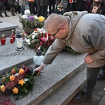 Galeria - Uroczystości upamiętniające Leszka Białego, Żołnierza Wyklętego zamordowanego przez UB 3 marca 1945 roku / fot. Anna Kopeć
