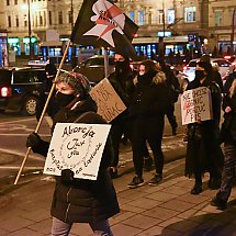 Galeria - Demonstracja zwolenników aborcji, 1 lutego 2021 roku/fot. Anna Kopeć