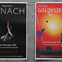 Galeria - Poezja Wojciecha Banacha i malarstwo Leszka Goldyszewicza w Galerii Autorskiej /fot. Jacek Kargól