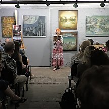 Galeria - Obrazy Liliany Kużdowicz i poezja Joanny Gładykowskiej-Rosińskiej w Galerii Autorskiej /fot. Jacek Kargól
