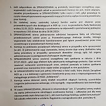 Galeria - Uwagi prezydenta Rafała Bruskiego do projektu sprawozdania Komisji Doraźnej w sprawie MZK/fot. Marcin Lewandowski