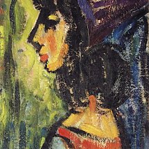 Galeria - Irena Kużdowicz, Dziewczynka z profilu
1958