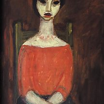 Galeria - Irena Kużdowicz, Siedząca
1956