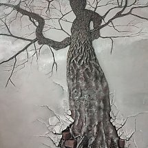 Galeria - Gracjan Kaja, Drzewo
2022
płaskorzeźba, żywica