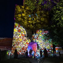 Galeria - Zamek Bierzgłowski - Baśniowe spotkanie na Zamku Bierzgłowskim - iluminacja - fot. Szymon Zdziebło