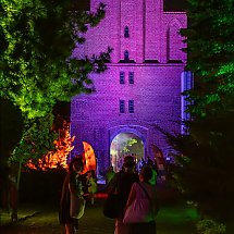 Galeria - Zamek Bierzgłowski - Baśniowe spotkanie na Zamku Bierzgłowskim - iluminacja - fot. Szymon Zdziebło