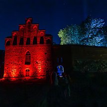 Galeria - Zamek Bierzgłowski - Baśniowe spotkanie na Zamku Bierzgłowskim - iluminacja - fot. Szymon Zdziebło