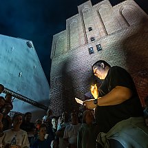 Galeria - Zamek Bierzgłowski - Baśniowe spotkanie na Zamku Bierzgłowskim - iluminacja - fot. Szymon Zdziebło