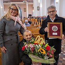 Galeria - Jan Cygański, medal marszałka na 100. urodziny/fot. Mikołaj Kuras dla UMWKP