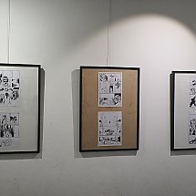 Galeria - Wystawa plansz komiksu „Obietnica” w „Galerii Pałac” /fot. Jacek Kargól