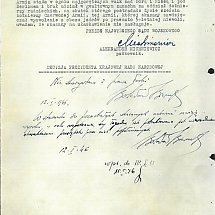 Galeria - Opinia Prezesa Najwyższego Sądu Wojskowego płk. Aleksandra Michniewicza na temat Z. Smoleńskiego oraz decyzja Prezydenta Krajowej Rady Narodowej Bolesława Bieruta (zbiory IPN)