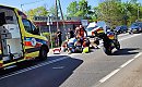 Wypadek na skrzyżowaniu ulic Koronowskiej i Opławiec. Nie żyje jedna osoba