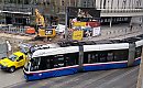 Wykolejenie tramwaju na ul. Focha w Bydgoszczy. Uwaga na utrudnienia