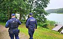 Bydgoscy policjanci ruszyli do Borów Tucholskich! Strzegą bezpieczeństwa turystów i mieszkańców