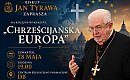Europa między dziedzictwem a przyszłością. Spotkanie z biskupem Janem Tyrawą
